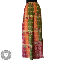 Kantha Palazzo Pants - Small (0001)
