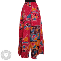 Kantha Palazzo Pants - Medium (0005)