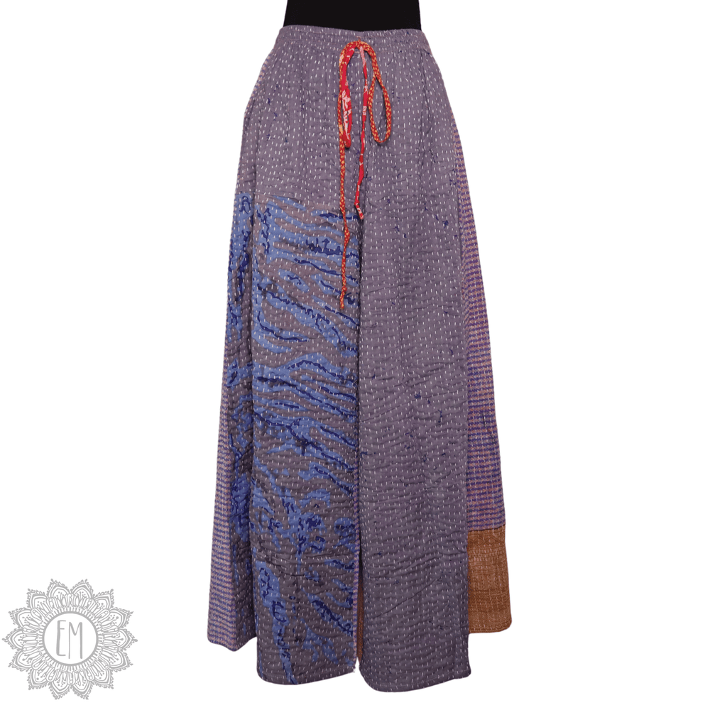 Kantha Palazzo Pants - Medium (0007)