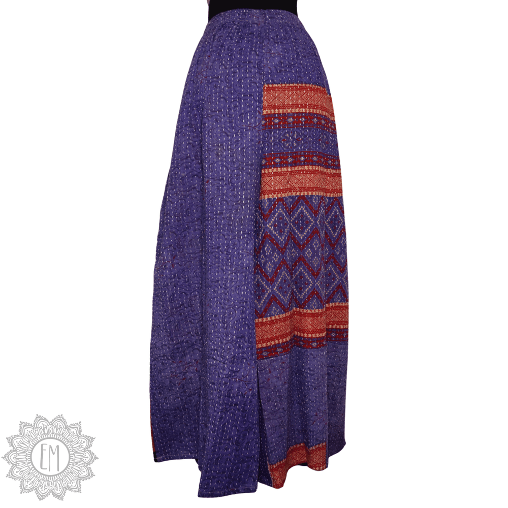 Kantha Palazzo Pants - Large (0010)