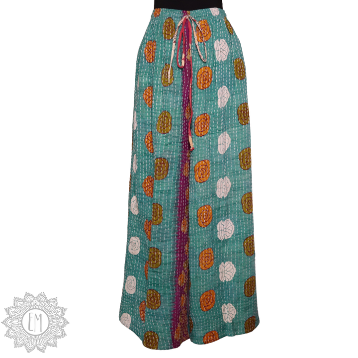 Kantha Palazzo Pants - XL (0015)