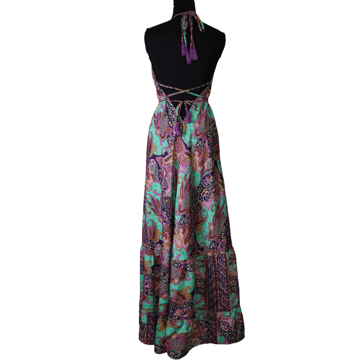 Harini Halter Dress (0001) - Ethically Made