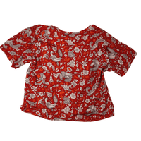 Beatrix Button Top - Large (0010) - Ethically Made