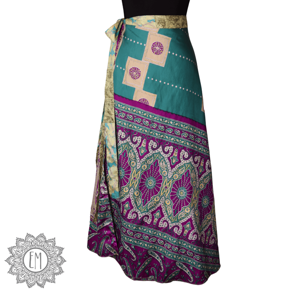 Maxi Wrap Skirt (0010) - Ethically Made