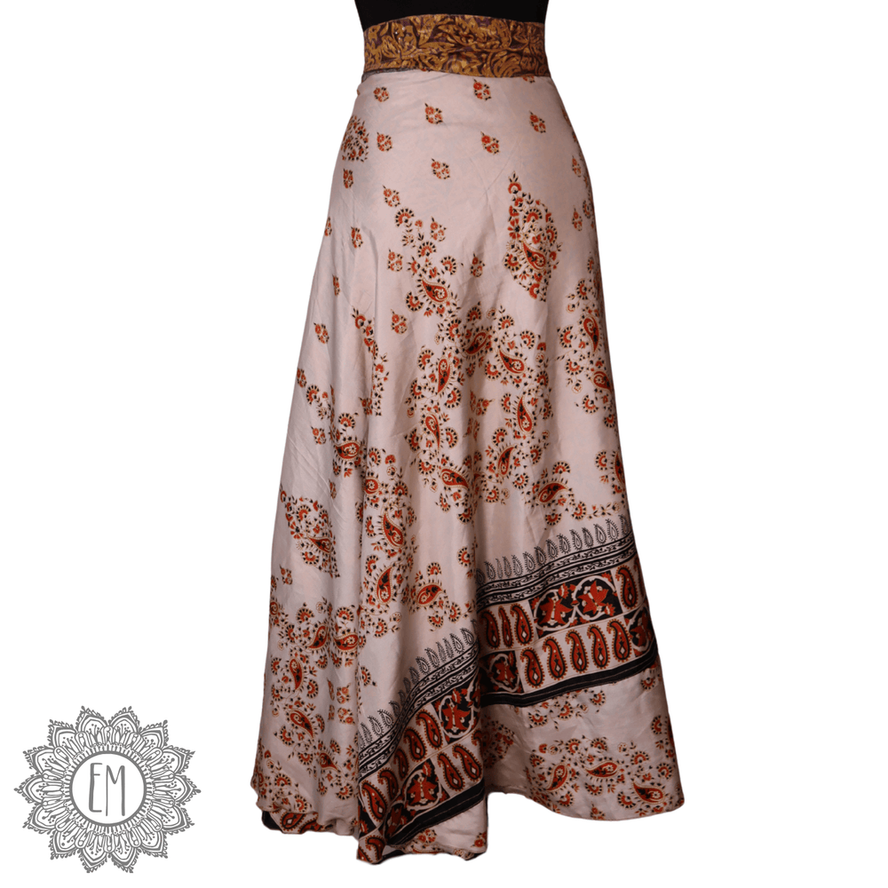Maxi Wrap Skirt (0011) - Ethically Made
