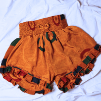 OOAK Silk Sari Shorts XL (0011) - Ethically Made