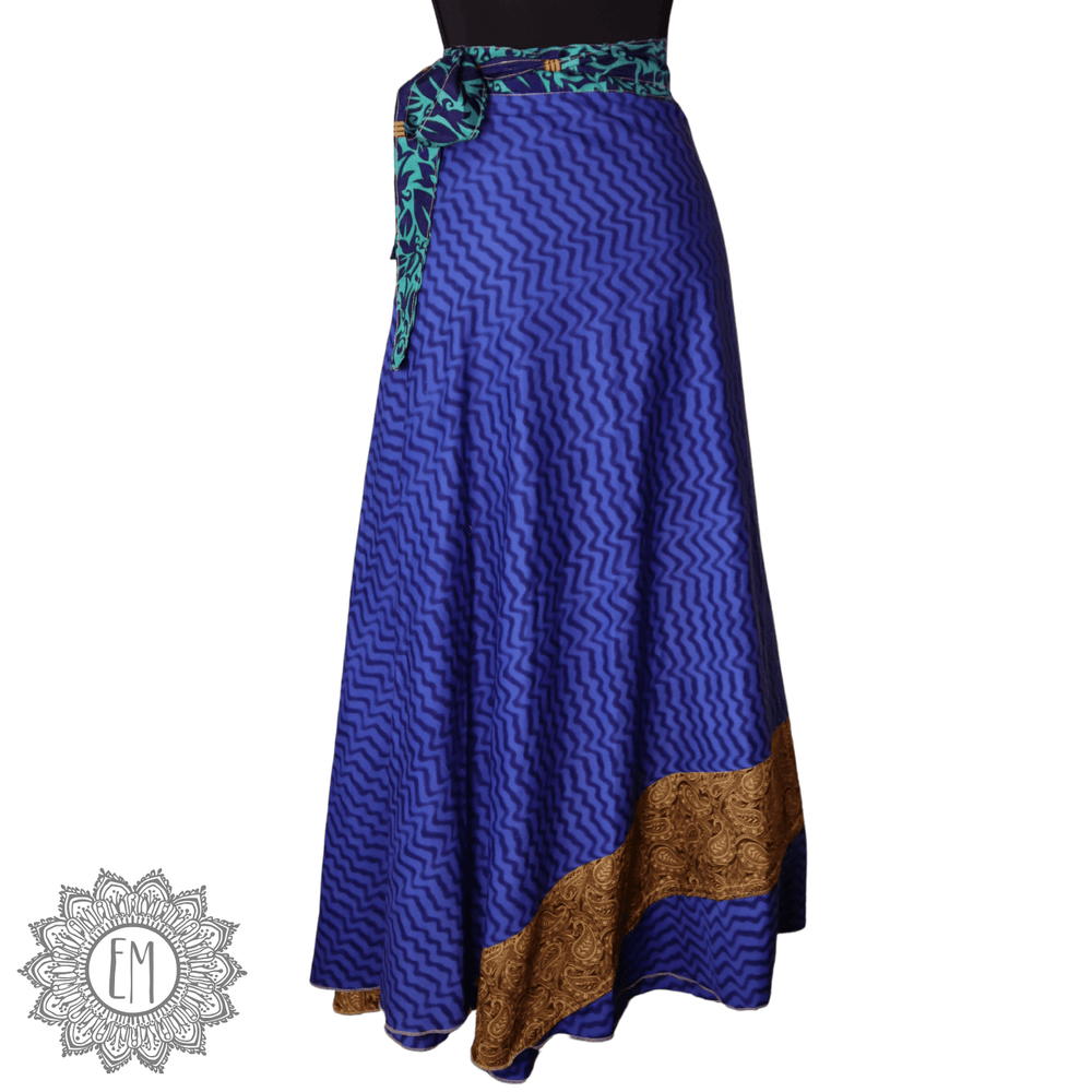Maxi Wrap Skirt (0015) - Ethically Made