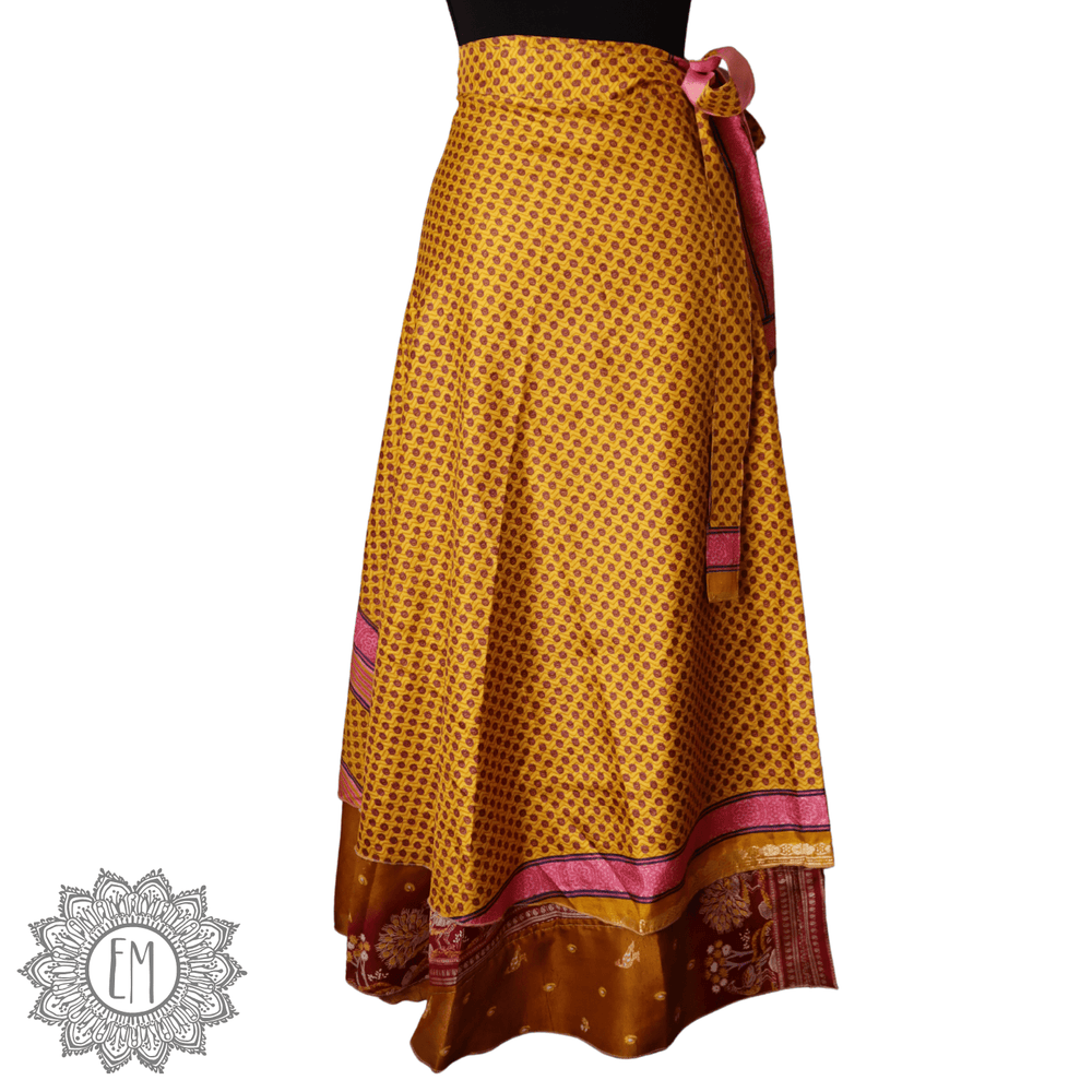 Maxi Wrap Skirt (0018) - Ethically Made