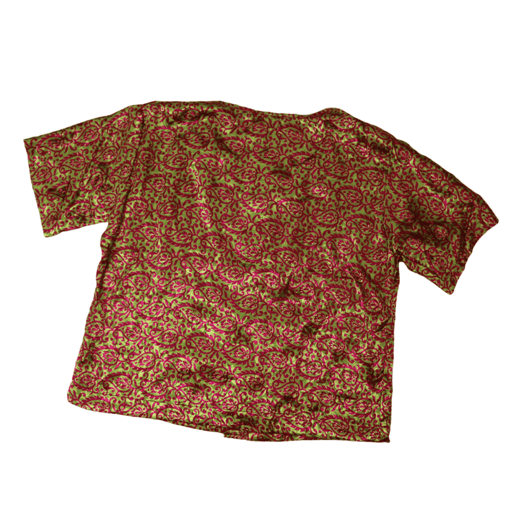 Beatrix Button Top - Large (0002) - Ethically Made