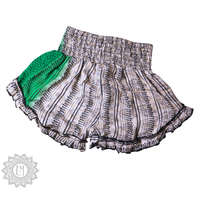 OOAK Silk Sari Shorts Sm/Md (0002)