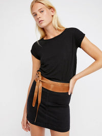Wrap Belt - Tan - Ethically Made
