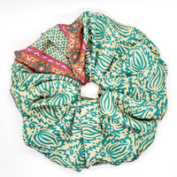 Jumbo Sari Scrunchie - Ethically Made