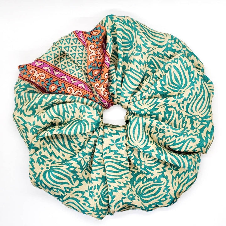 Jumbo Sari Scrunchie - Ethically Made