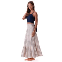 Sailor Stripe Sundrift Skirt - Ethically Made
