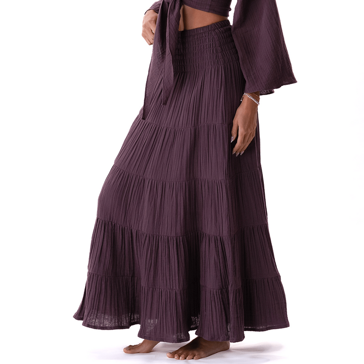 Lunar Sky Sundrift Skirt - Ethically Made