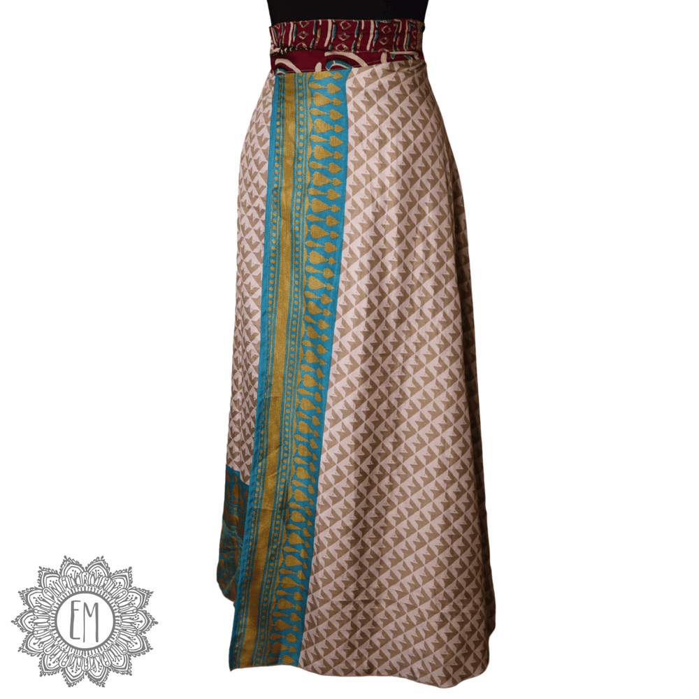Maxi Wrap Skirt (0007) - Ethically Made