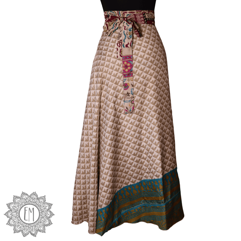 Maxi Wrap Skirt (0007) - Ethically Made