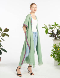Beachy Knitted Kimono