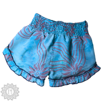 OOAK Silk Sari Shorts Sm/Md (0008)