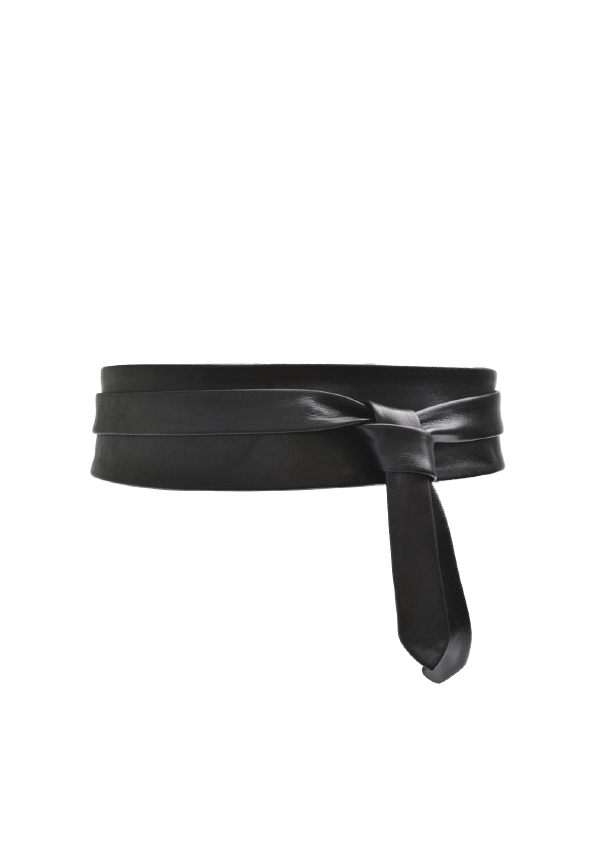 Wrap Belt - Black - Ethically Made