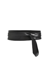 Wrap Belt - Black - Ethically Made