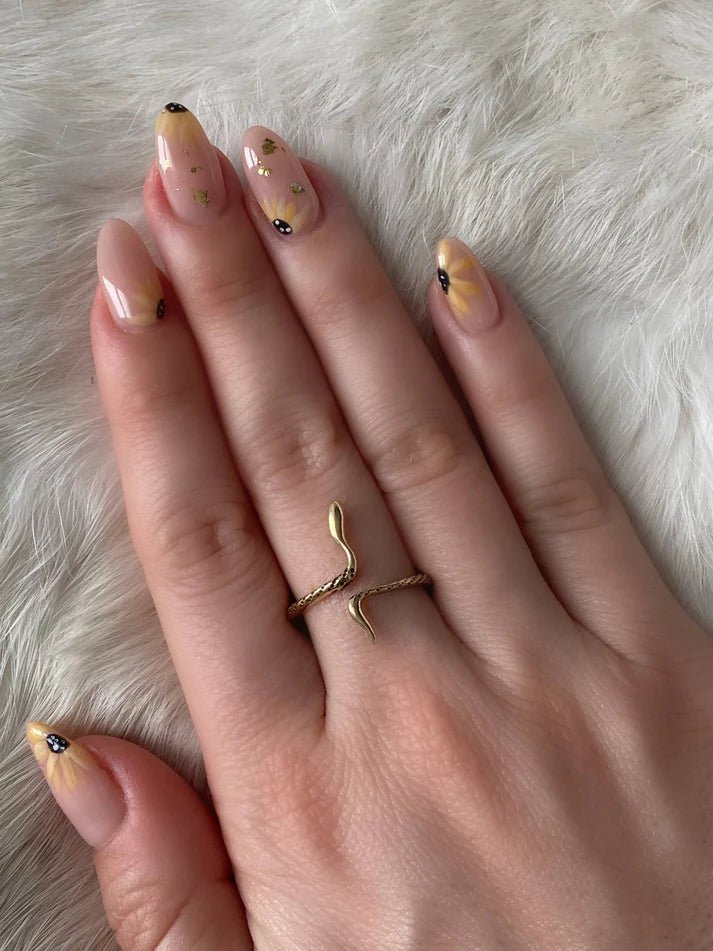 Brass Serpent Ring - Ethically Made