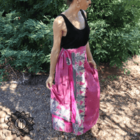 Maxi Wrap Skirt (0018) - Ethically Made