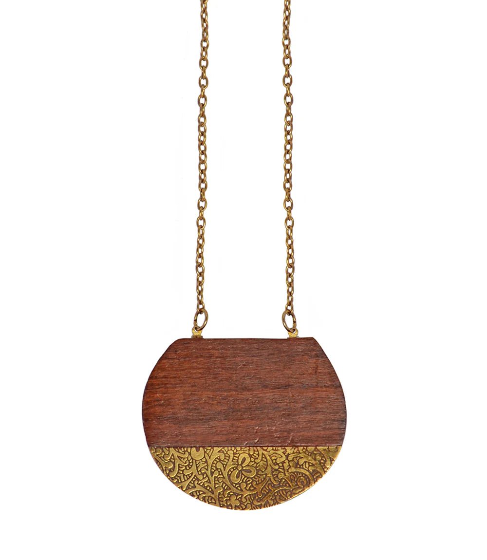Earth and Sun Necklace - Ethically Made