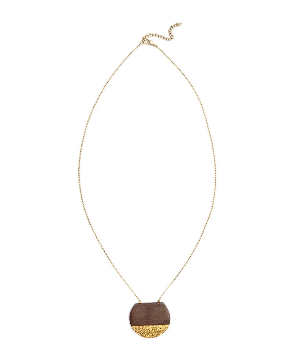 Earth and Sun Necklace - Ethically Made