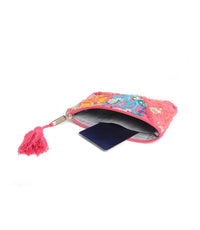 Embroidered Coin Purse - Ethically Made