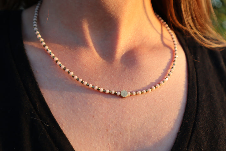 Beaded Circle Necklace