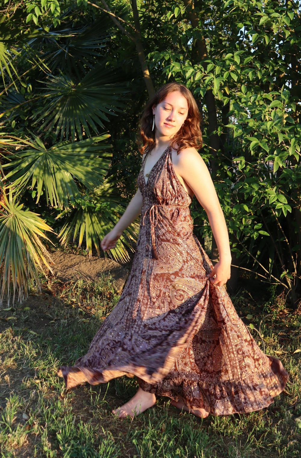 Harini Halter Dress (0006) - Ethically Made