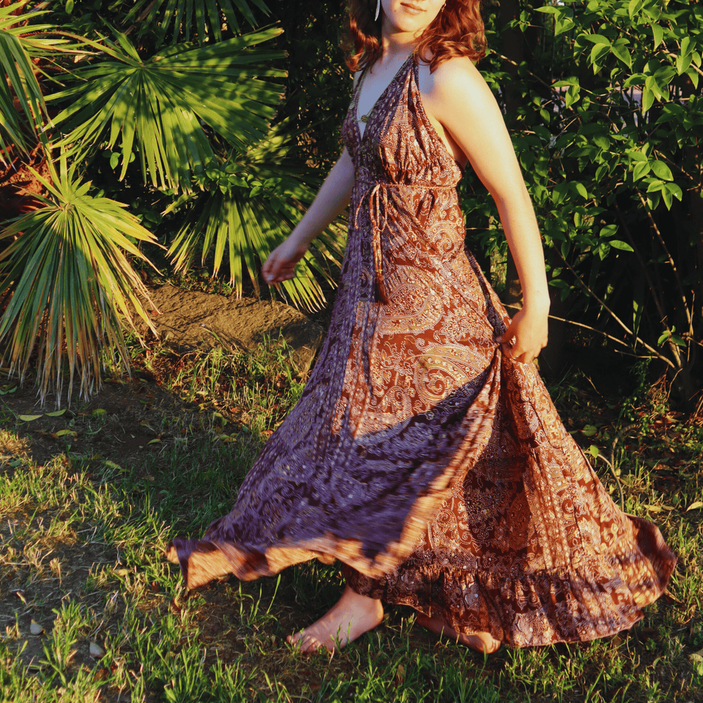 Harini Halter Dress (0020) - Ethically Made