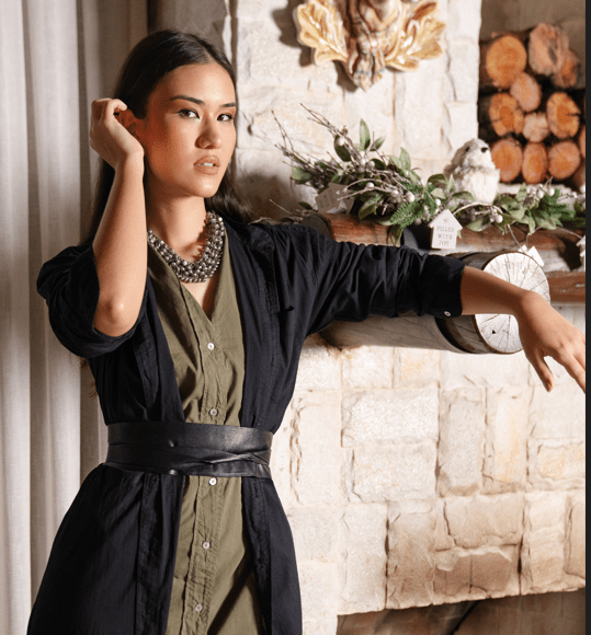 Wrap Belt - Black - Ethically Made