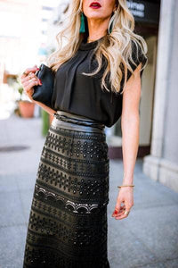 Wrap Belt - Black - Ethically Made